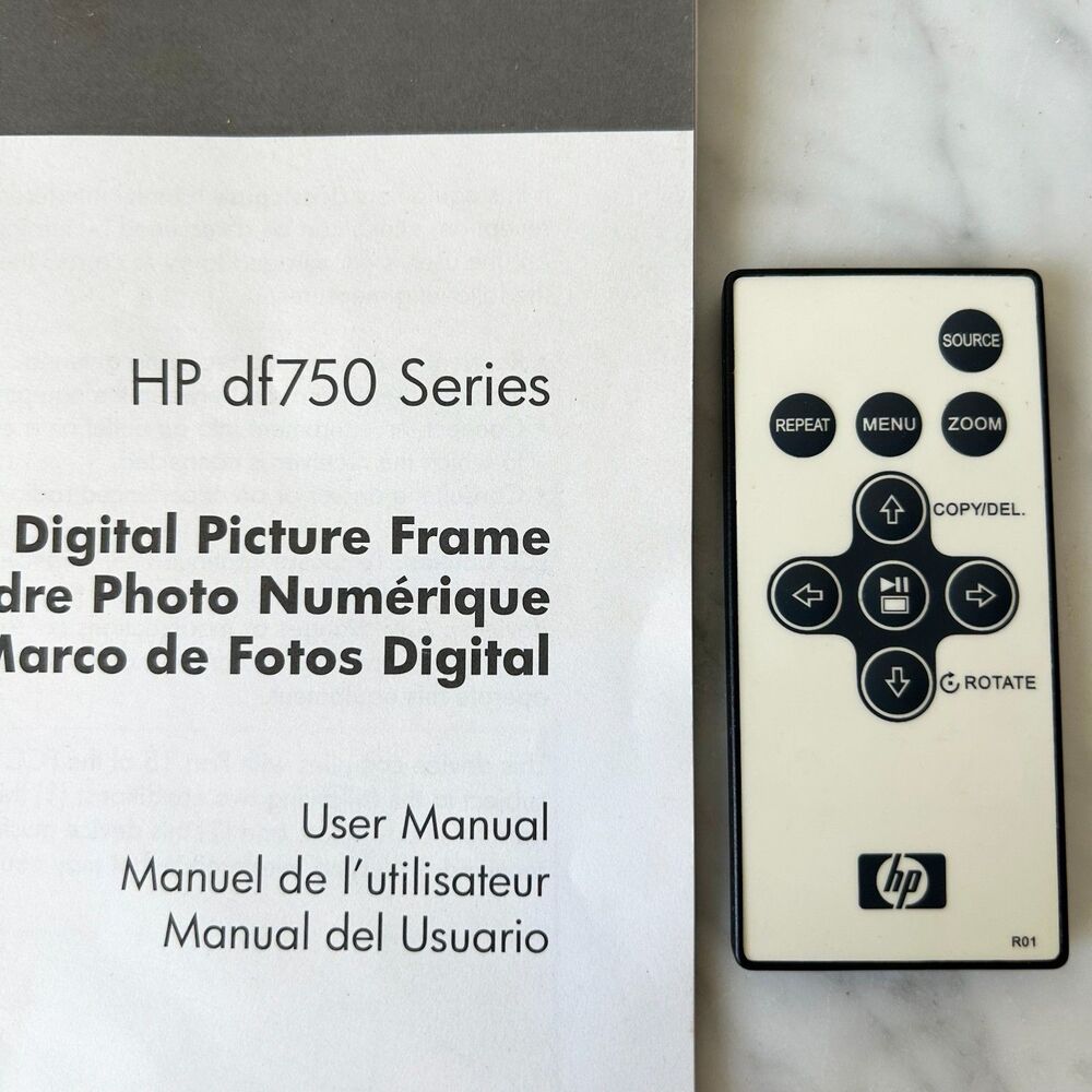 Remote Control for HP df750 Series Digital Picture Frame